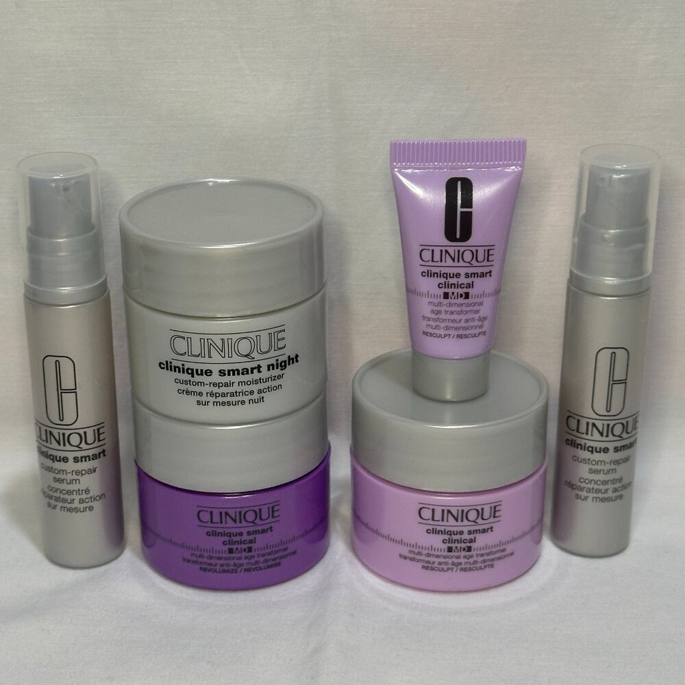Clinique Assorted Travel Size Smart Skincare - Discontinued Products